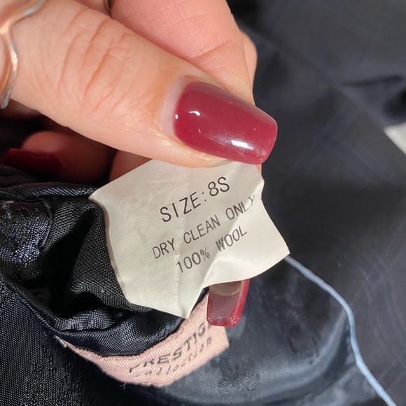 **TAKING BEST OFFER** R.J. CLASSICS PRESTIGE COLLECTION Navy 100% Wool Blazer - Picture 10 of 10